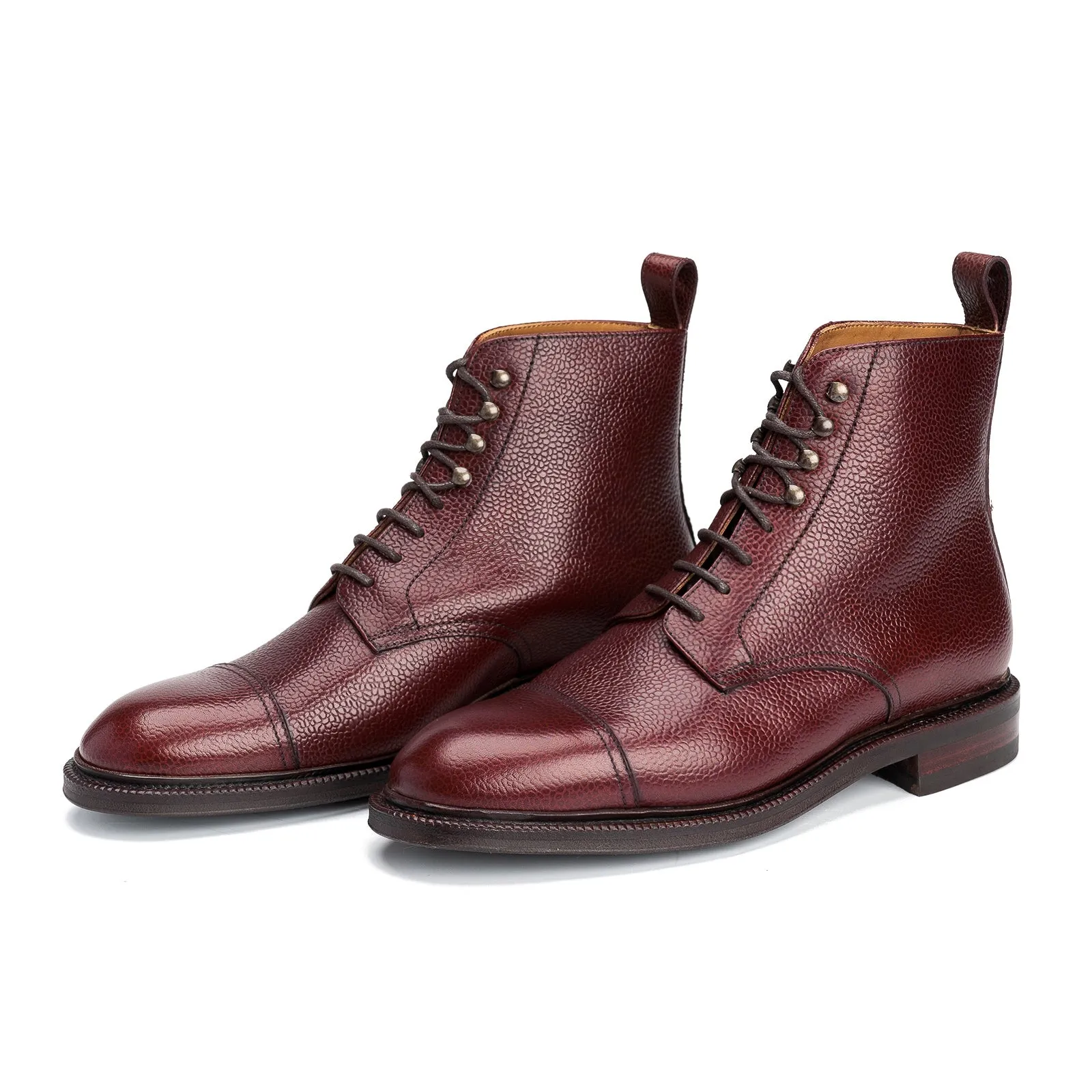 101487 - BURGUNDY COUNTRY CALF - E