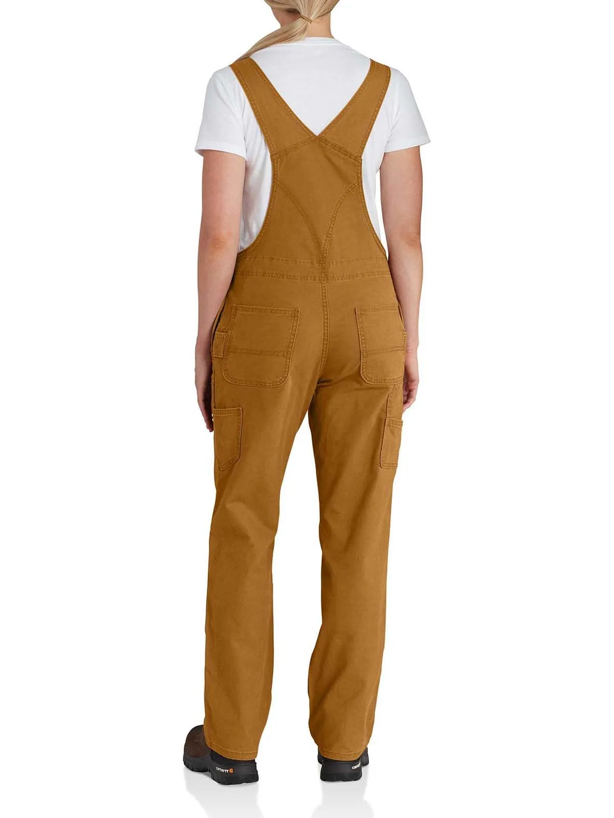 102438&#x20;Women&#x27;s&#x20;Bib&#x20;Overall&#x20;Duck&#x20;Canvas&#x20;Crawford&#x20;-&#x20;Carhartt&#x20;Brown&#x20;211-M