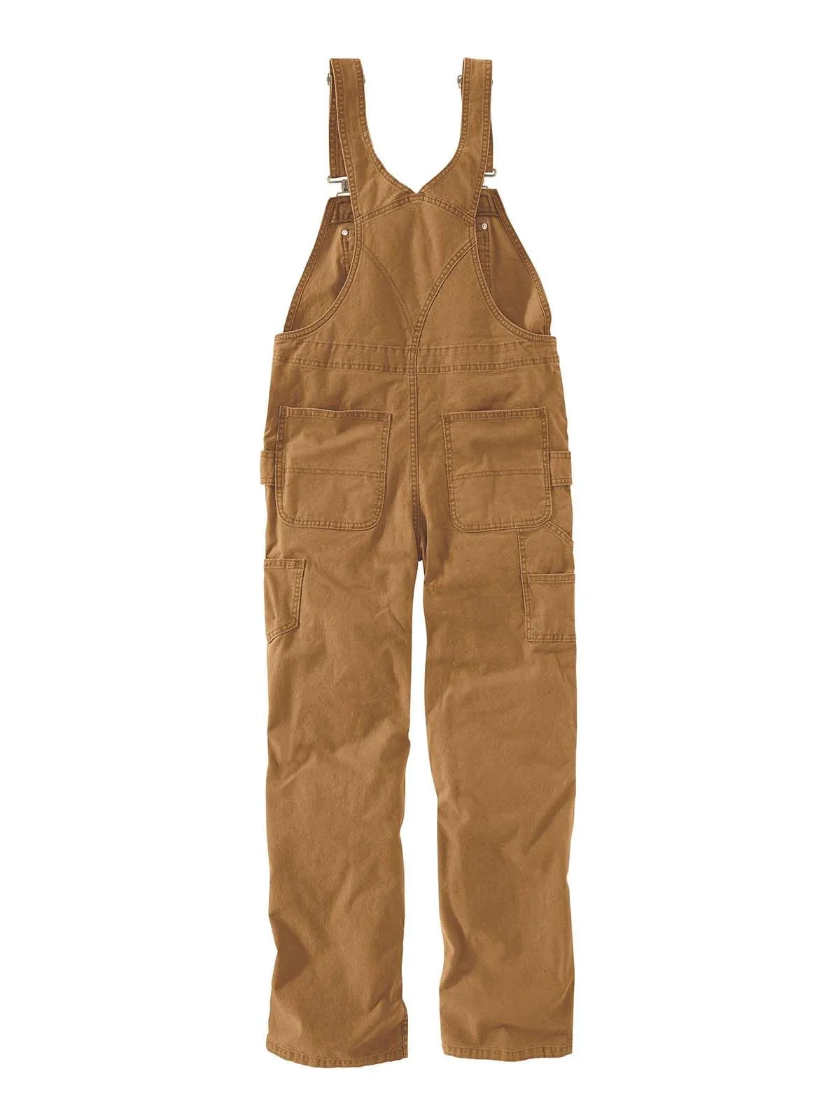 102438&#x20;Women&#x27;s&#x20;Bib&#x20;Overall&#x20;Duck&#x20;Canvas&#x20;Crawford&#x20;-&#x20;Carhartt&#x20;Brown&#x20;211-M