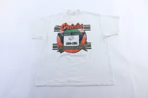 1991 Baltimore Orioles Memorial Stadium T-Shirt