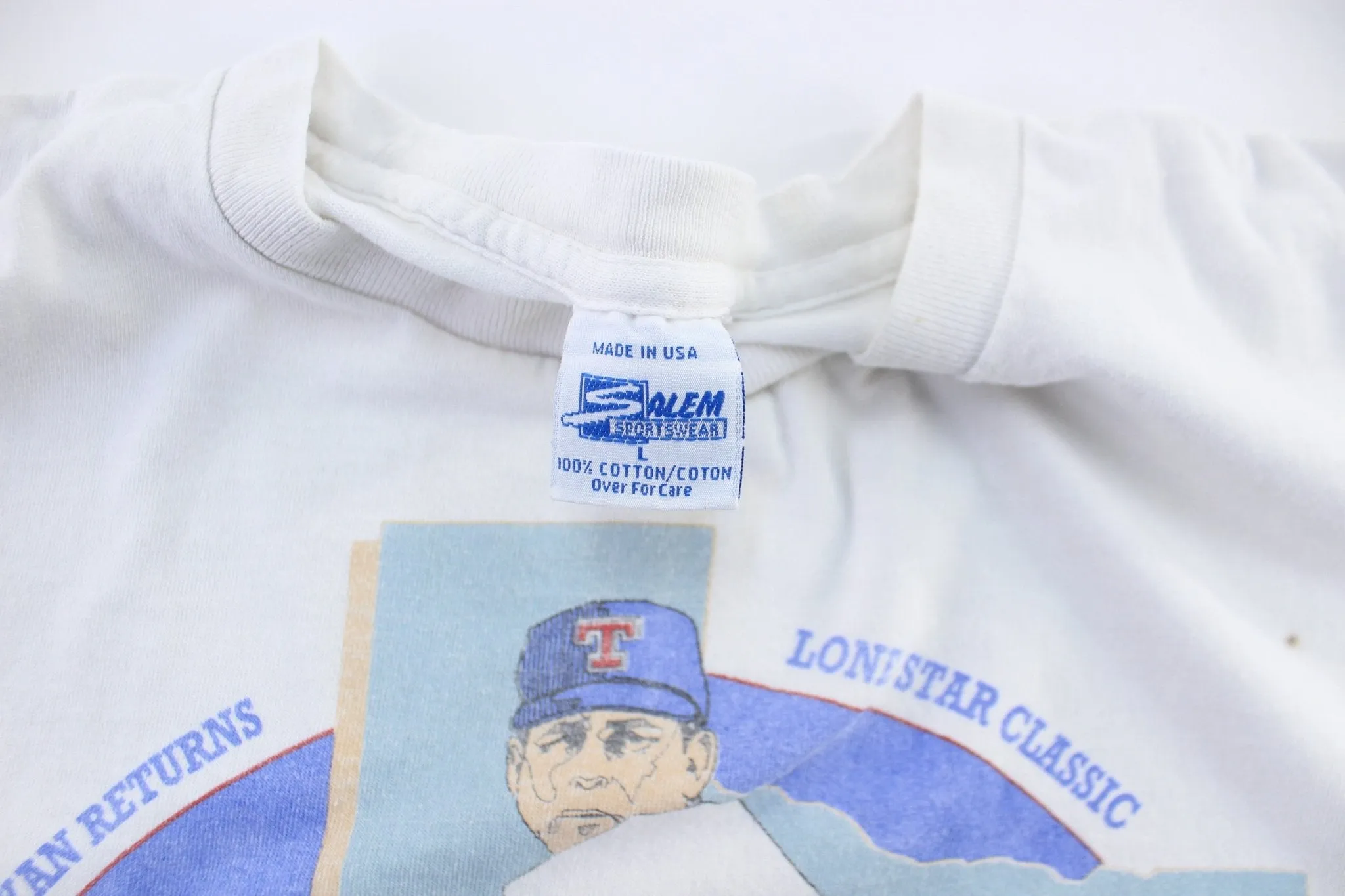 1993 Nolan Ryan Returns Texas Rangers Graphic T-Shirt