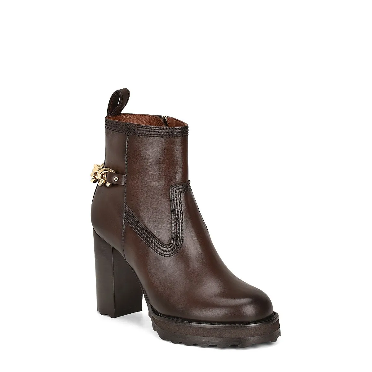 30CTSTS - Franco Cuadra brown casual fashion ankle boots for women