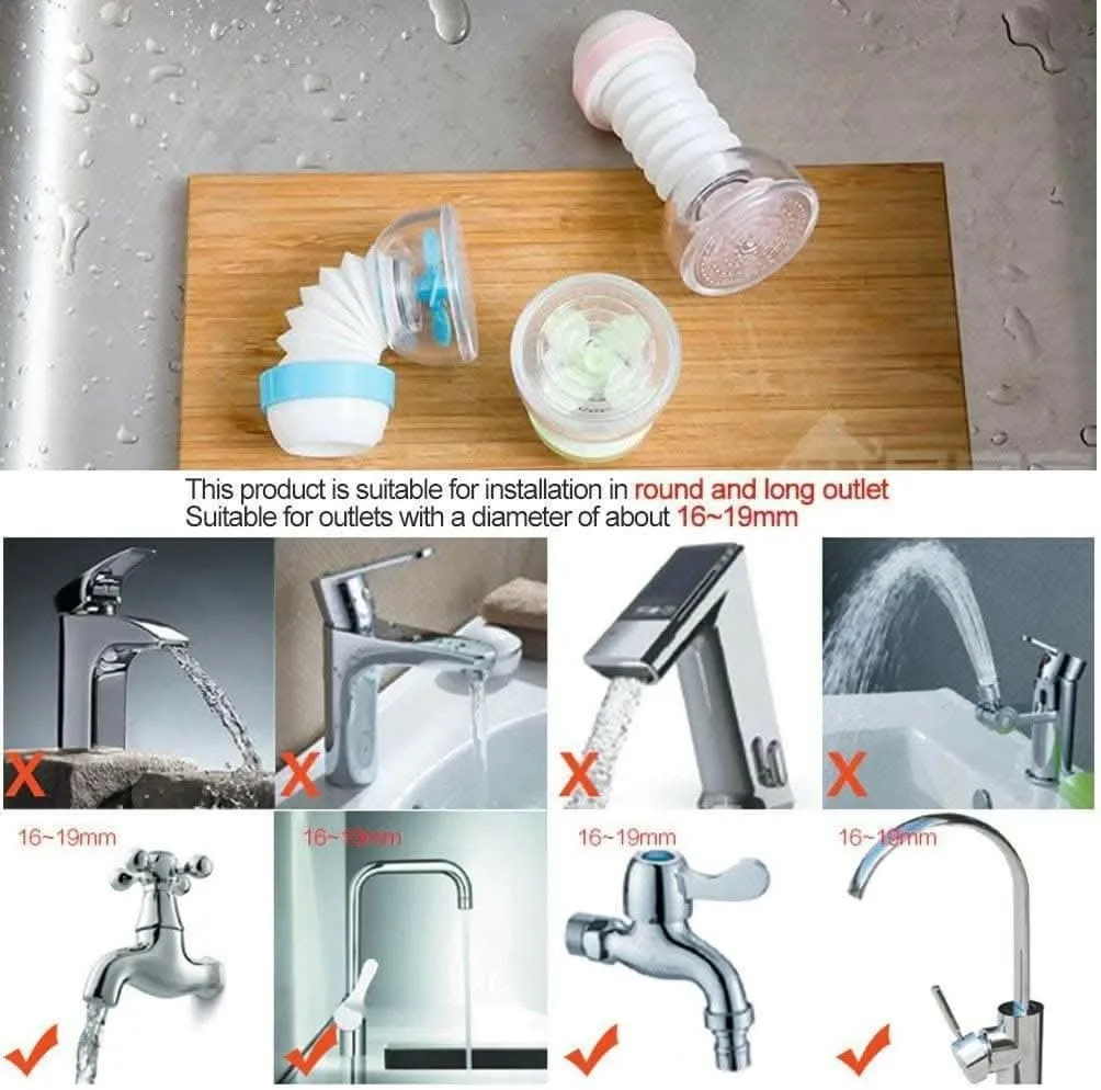 360° Adjustable Water Tap Extension Filter