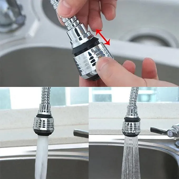 360 Turbo Flex Anti Splash Water Saving Nozzle