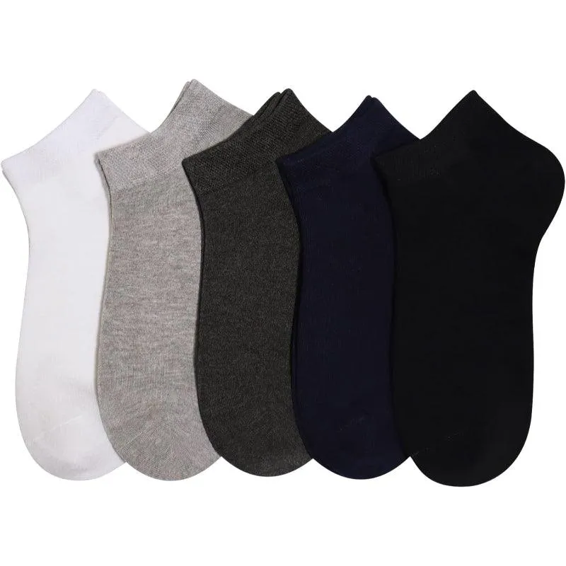 5 Pack Bamboo Antimicrobial Socks