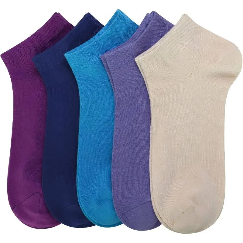 5 Pack Bamboo Antimicrobial Socks