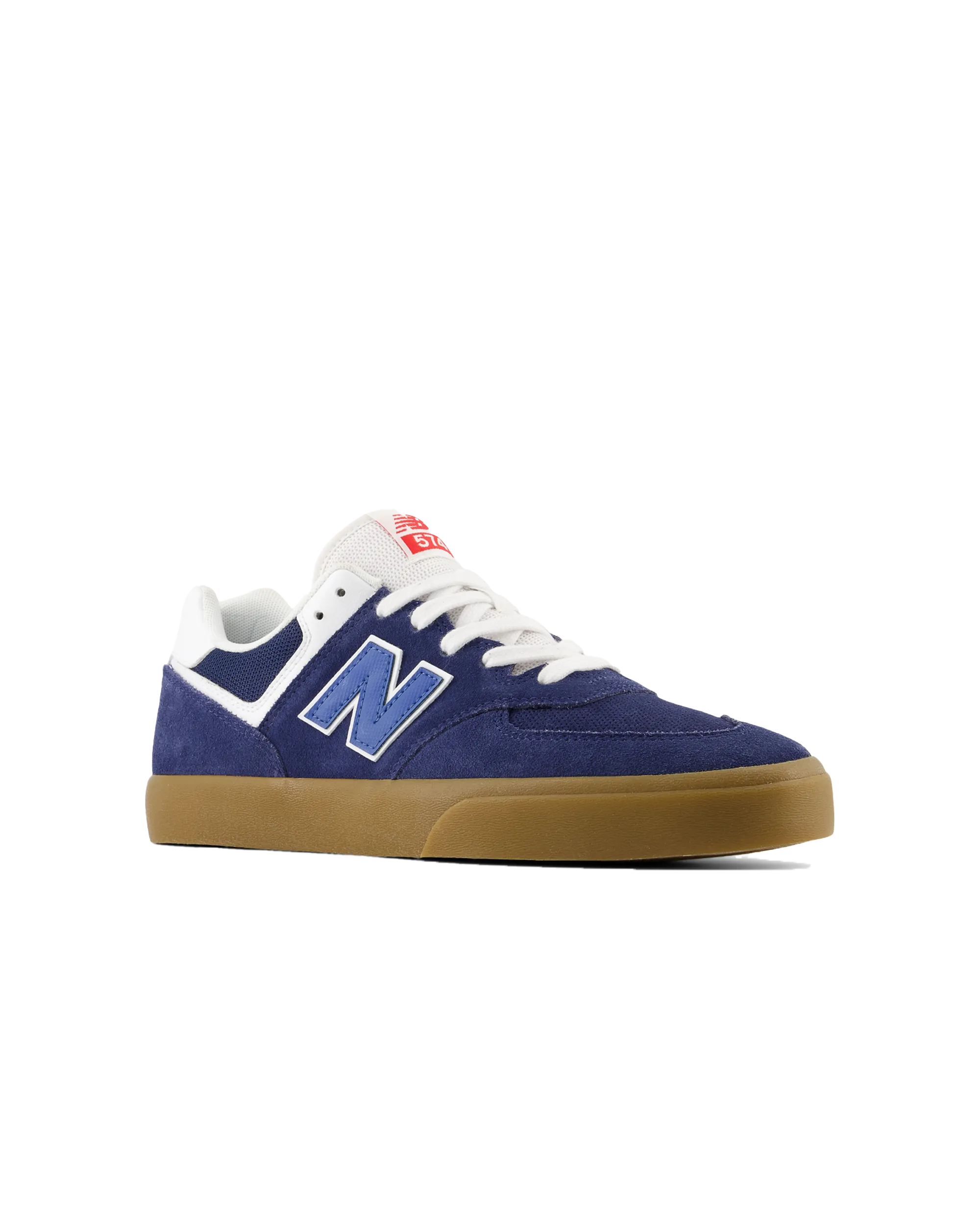 574 Vulcanized Shoes in Navy & Gum