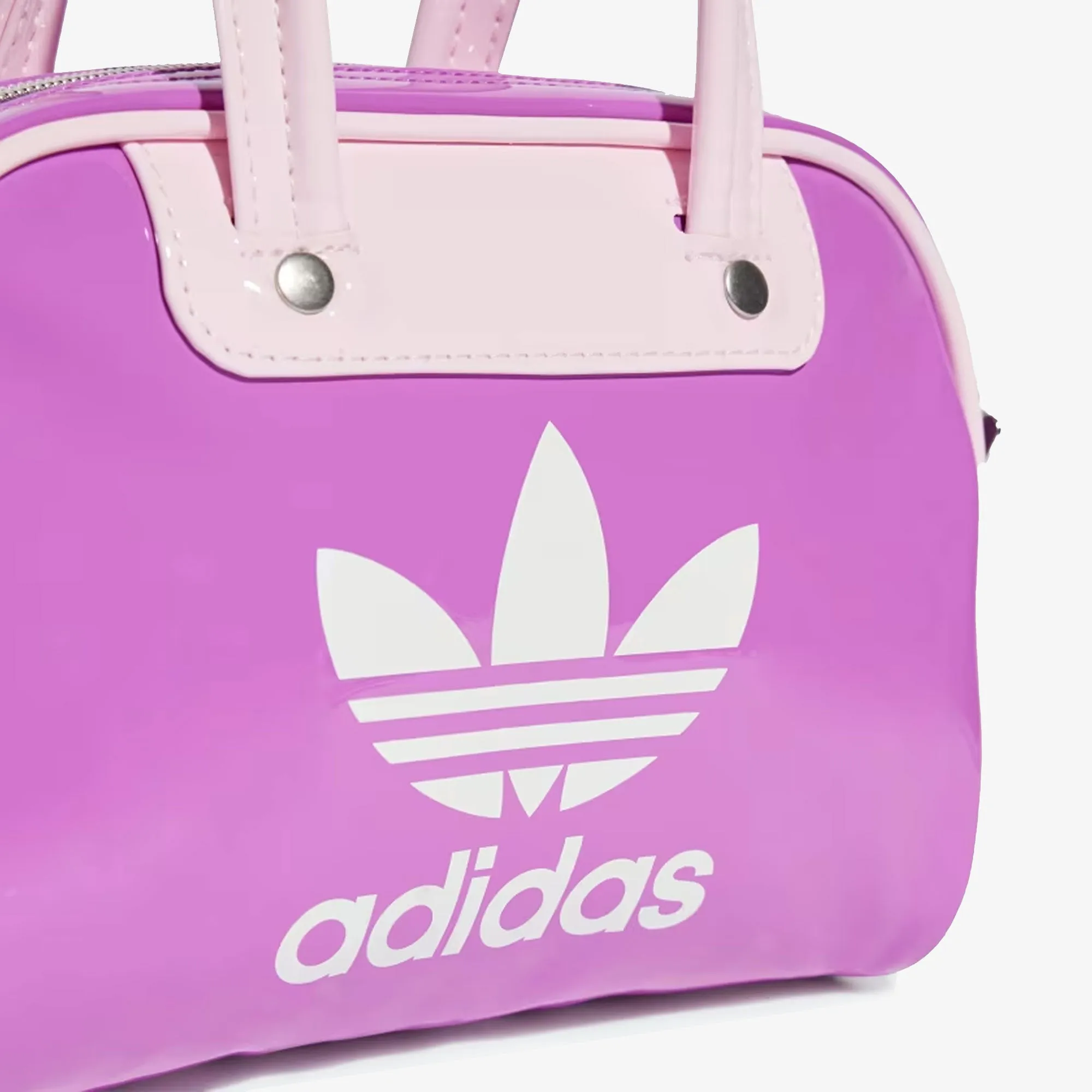 ADIDAS ORIGINALS | ADICOLOR MINI BOWLING BAG { PURPLE BURST/WHITE