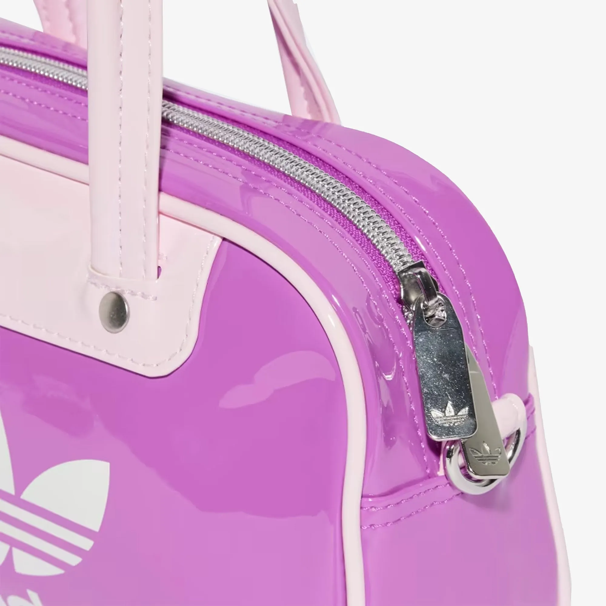 ADIDAS ORIGINALS | ADICOLOR MINI BOWLING BAG { PURPLE BURST/WHITE