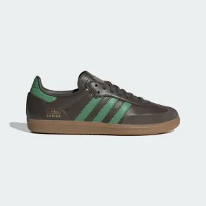 Adidas "Samba OG" Men's Sneakers - Shadow Olive / Preloved Green / Gum - (*Excluded from Free Shipping)