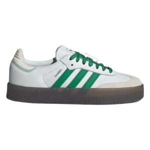 Adidas Women's "Sambae" Shoes - Cloud White/Green - Excluded from Free Shipping*