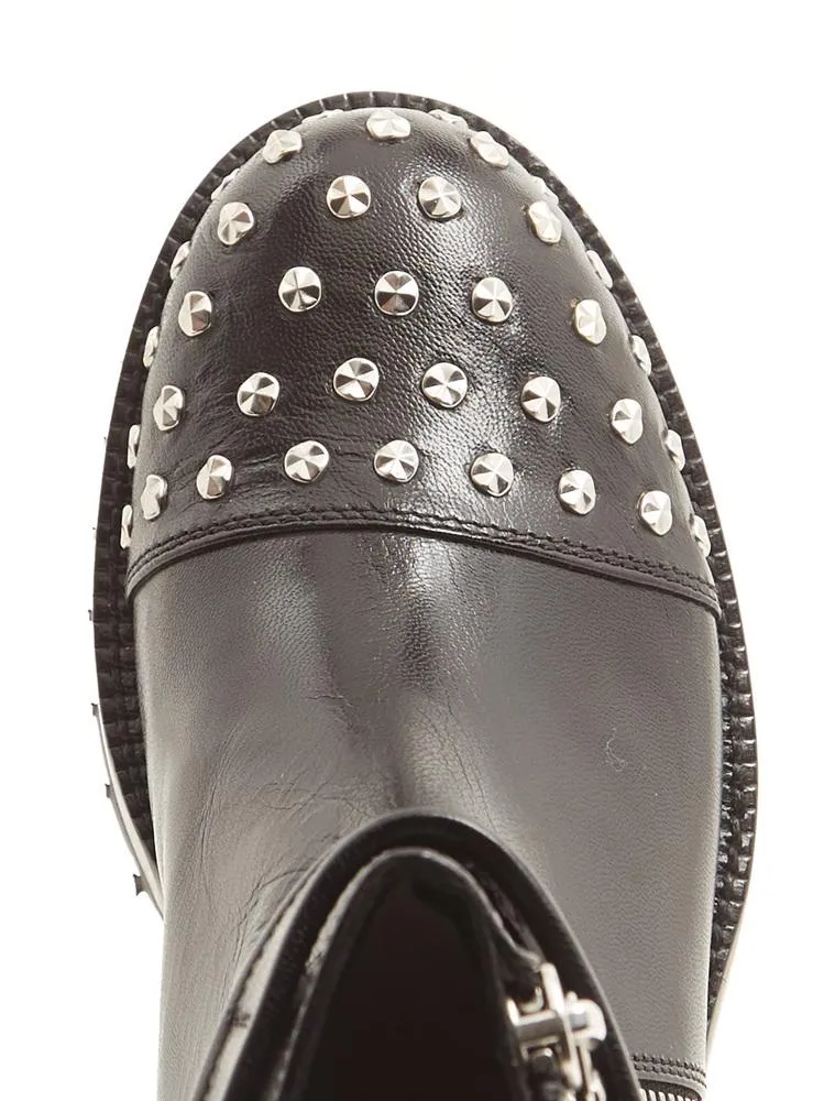 Alexander McQueen Studded Mod Boots