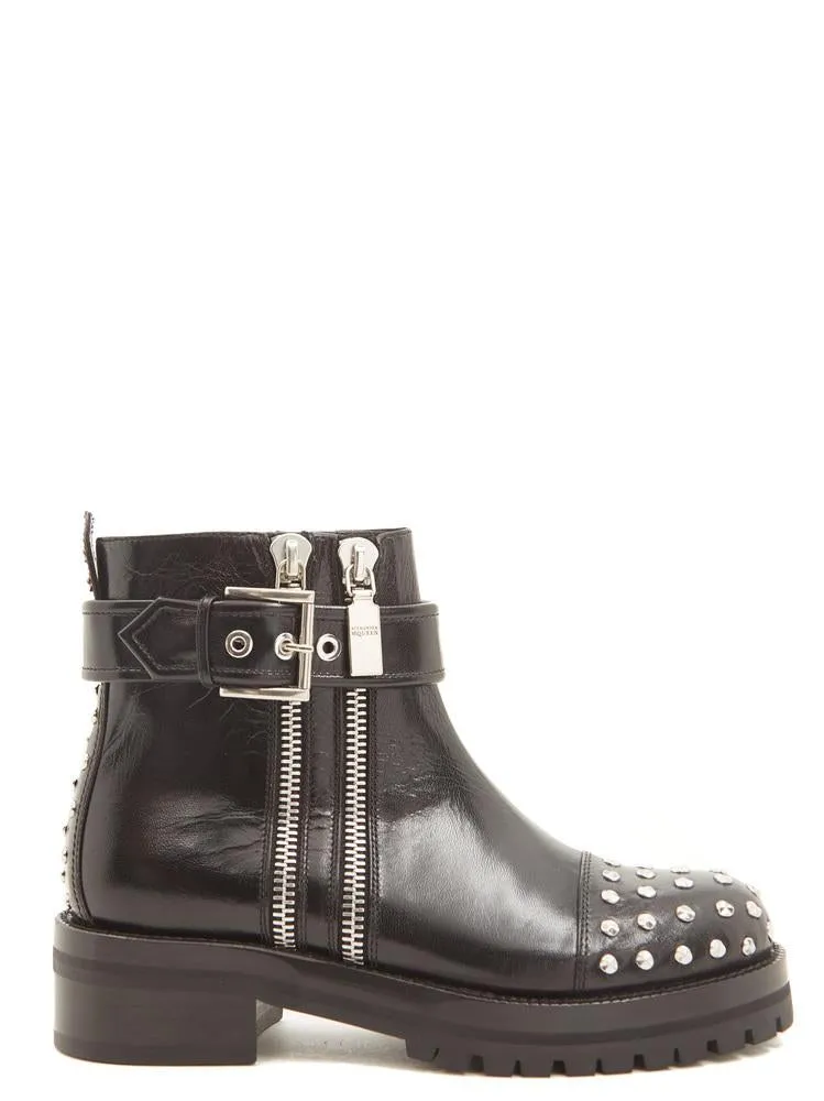 Alexander McQueen Studded Mod Boots