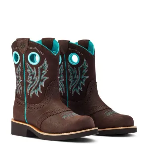 Ariat Fatbaby Royal Chocolate Cowgirl Western Boot