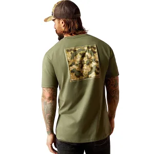 Ariat Men's Duck T-Shirt - Surplus Green