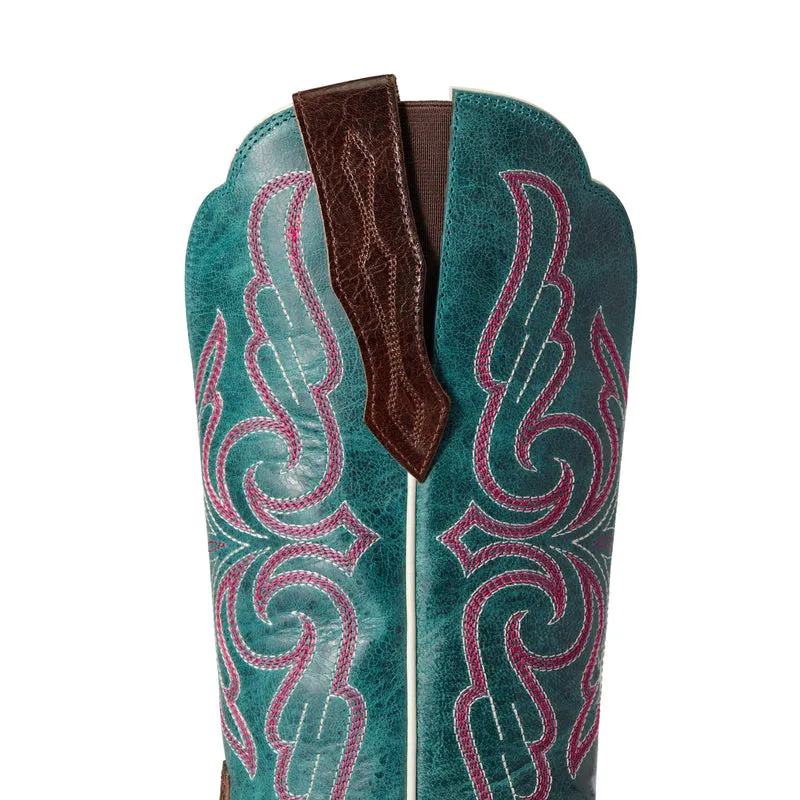 'Ariat' Women's Primera Stretch - Brown / Teal