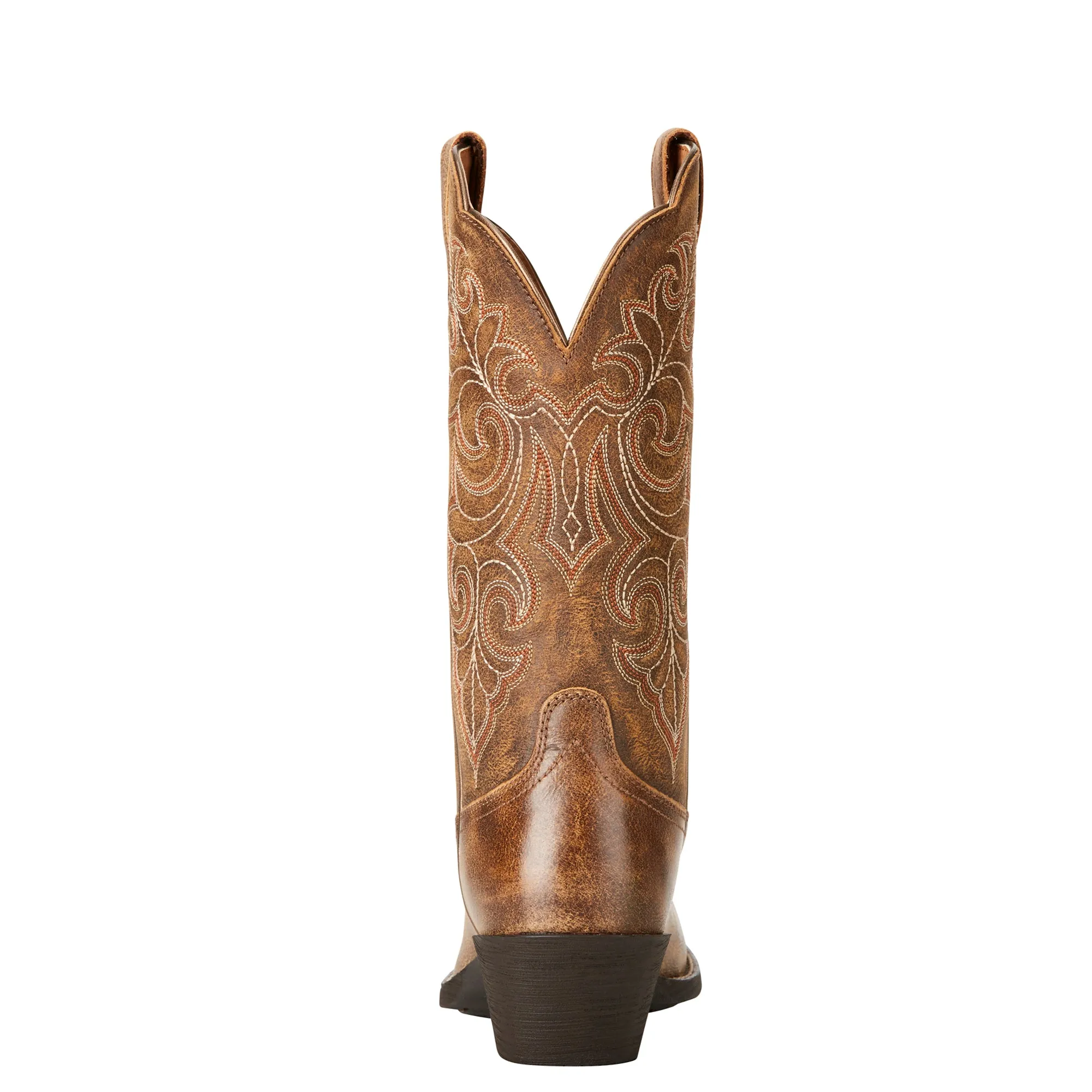 ARIAT WOMEN'S ROUND UP WIDE SQUARE TOE WESTERN BOOT- 10021620