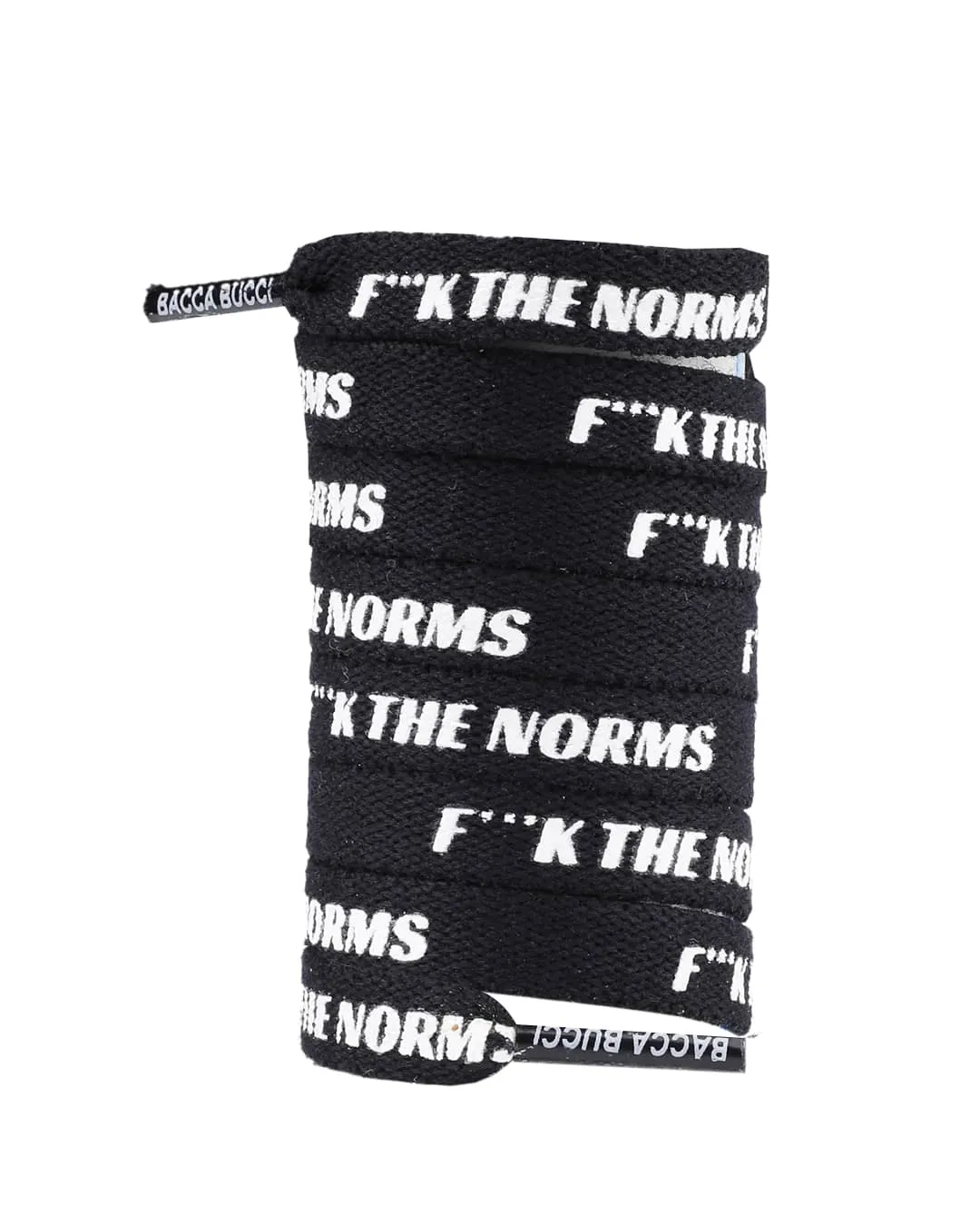 Bacca Bucci "F***K THE NORMS" Sneaker Laces