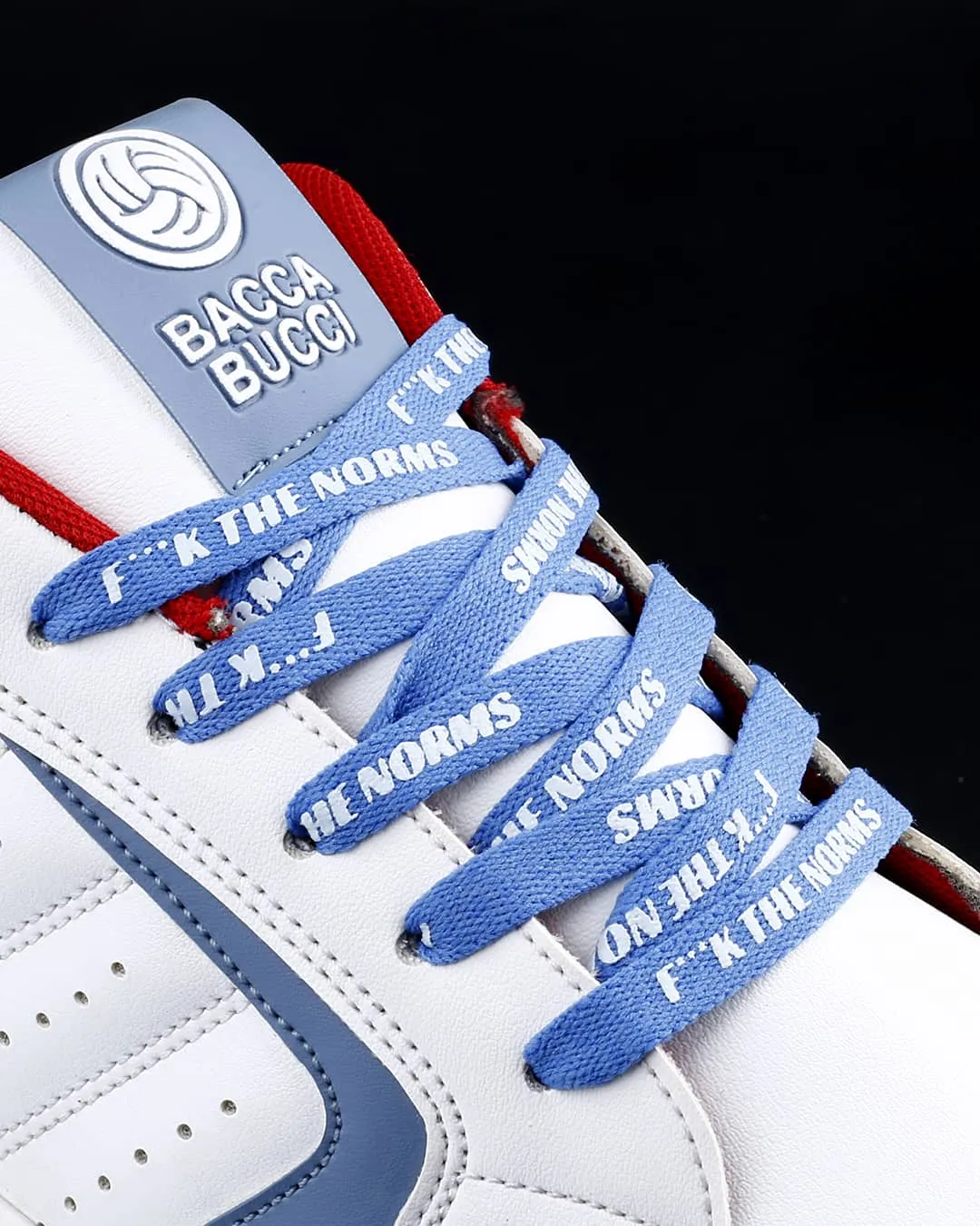 Bacca Bucci "F***K THE NORMS" Sneaker Laces