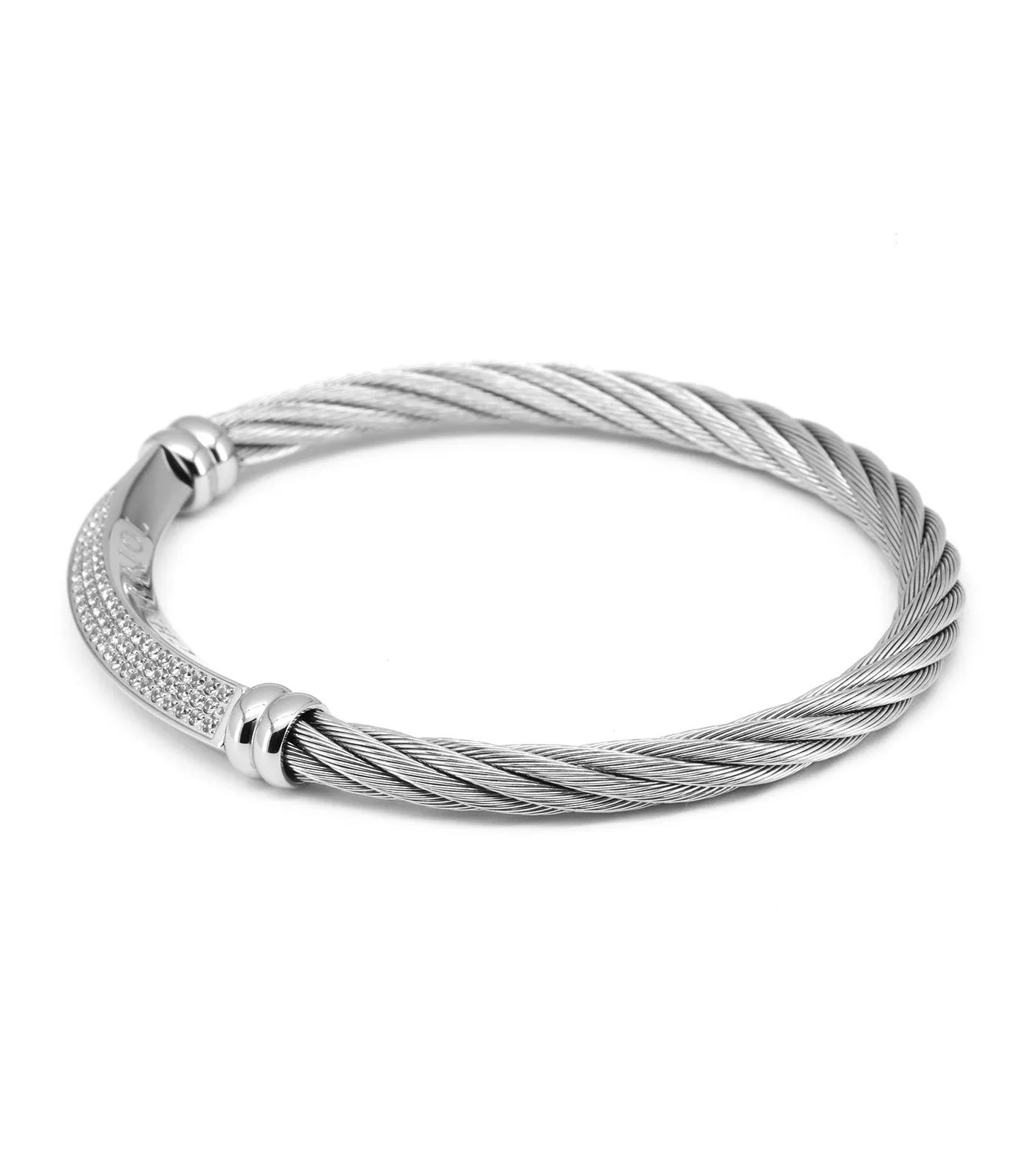 Better Half Bangle Silver