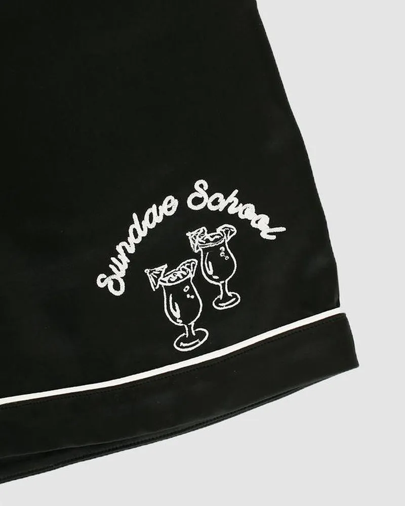 Black SOTB Bowling Shorts