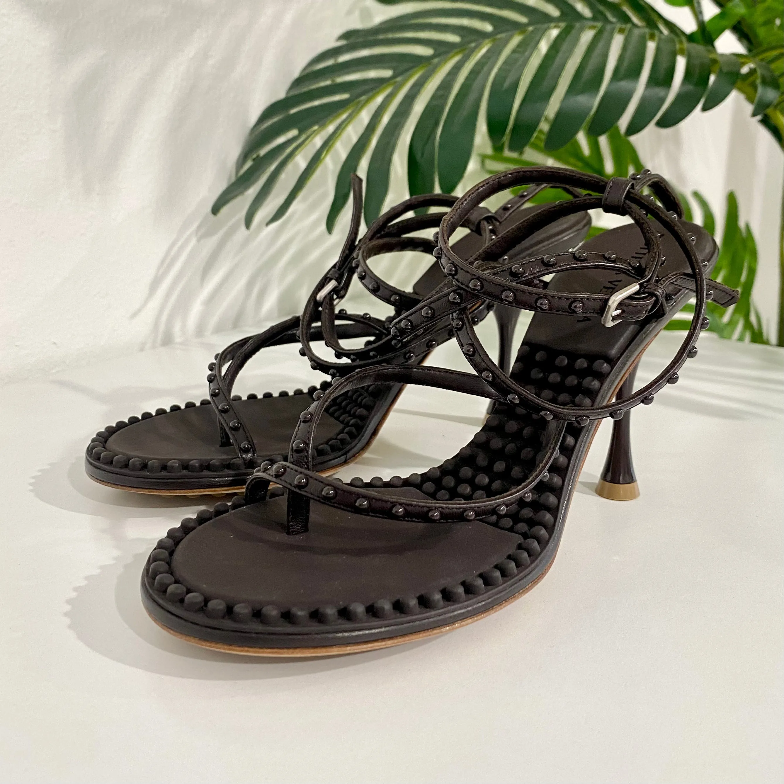 Bottega Veneta Dot Stud Sandals