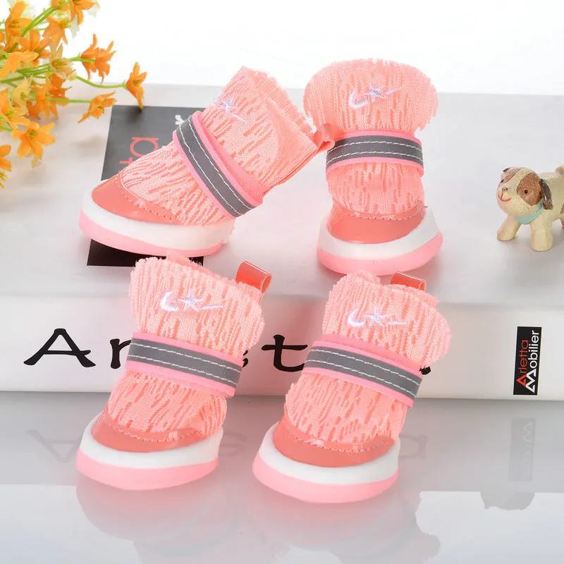 Breathable Soft Bottom Dog Shoes