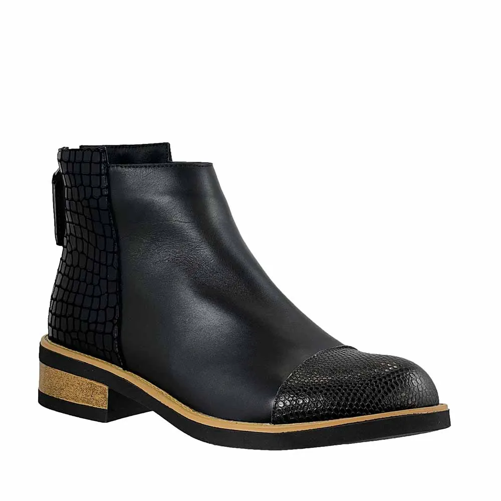 BRESLEY DUCK BLACK CROC