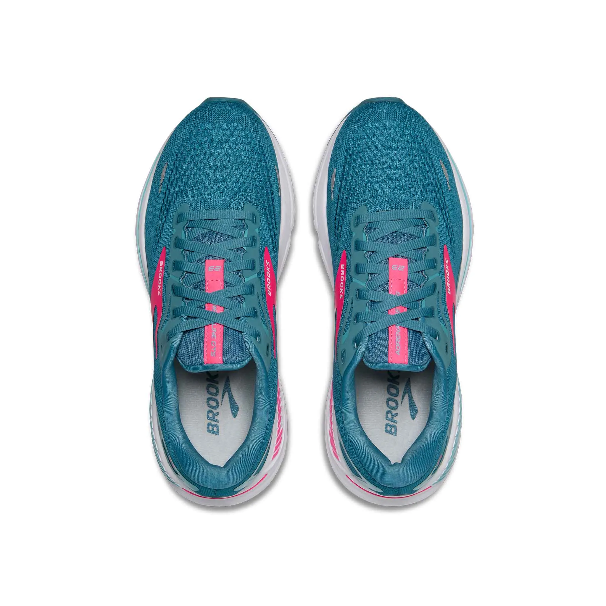 Brooks | Women's Adrenaline GTS 23 Running Shoes - Storm Blue/Pink/Aqua