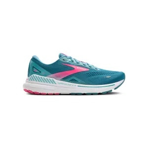 Brooks | Women's Adrenaline GTS 23 Running Shoes - Storm Blue/Pink/Aqua