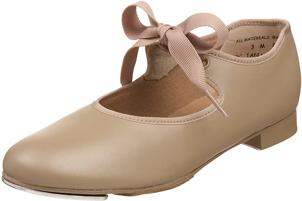 CAPEZIO CHILDRENS JR. TYETTE TAP SHOE (CARAMEL)