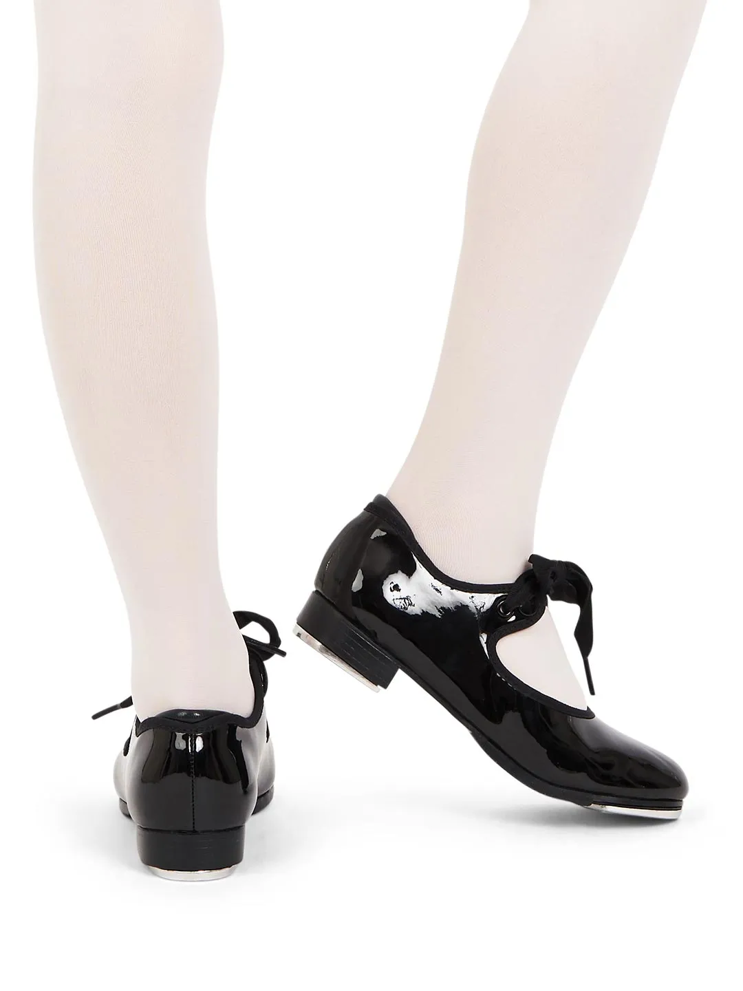 Capezio - Shuffle Tap Shoe - Child (356C) - Black Patent