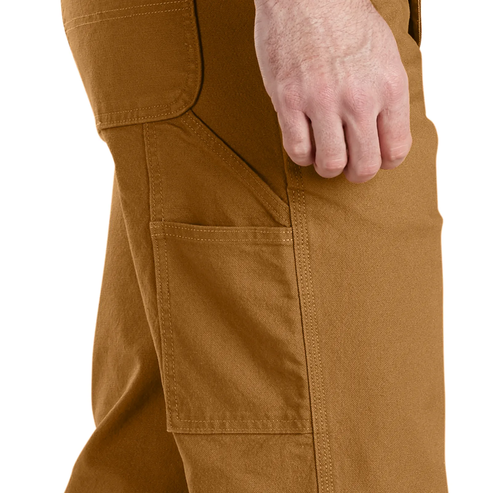 Carhartt Men's Rugged Flex® Relaxed Fit Duck Utility Work Pant -Dark Coffee