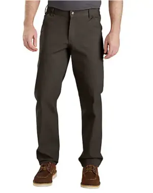 Carhartt Men's Rugged Flex® Relaxed Fit Duck Utility Work Pant -Dark Coffee