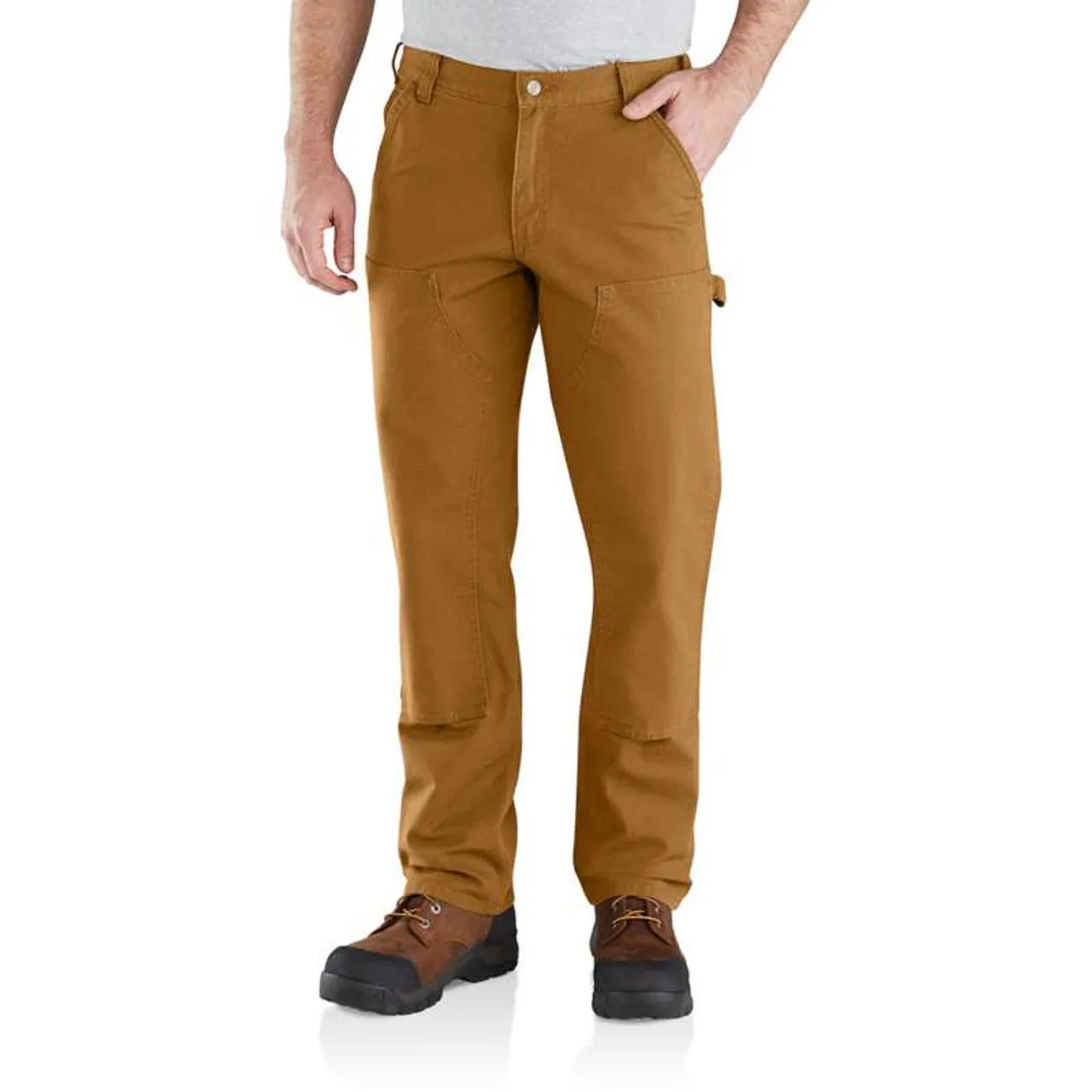 Carhartt Men's Utility Double-Knee Work Pant Relaxed Fit Rugged Flex Duck