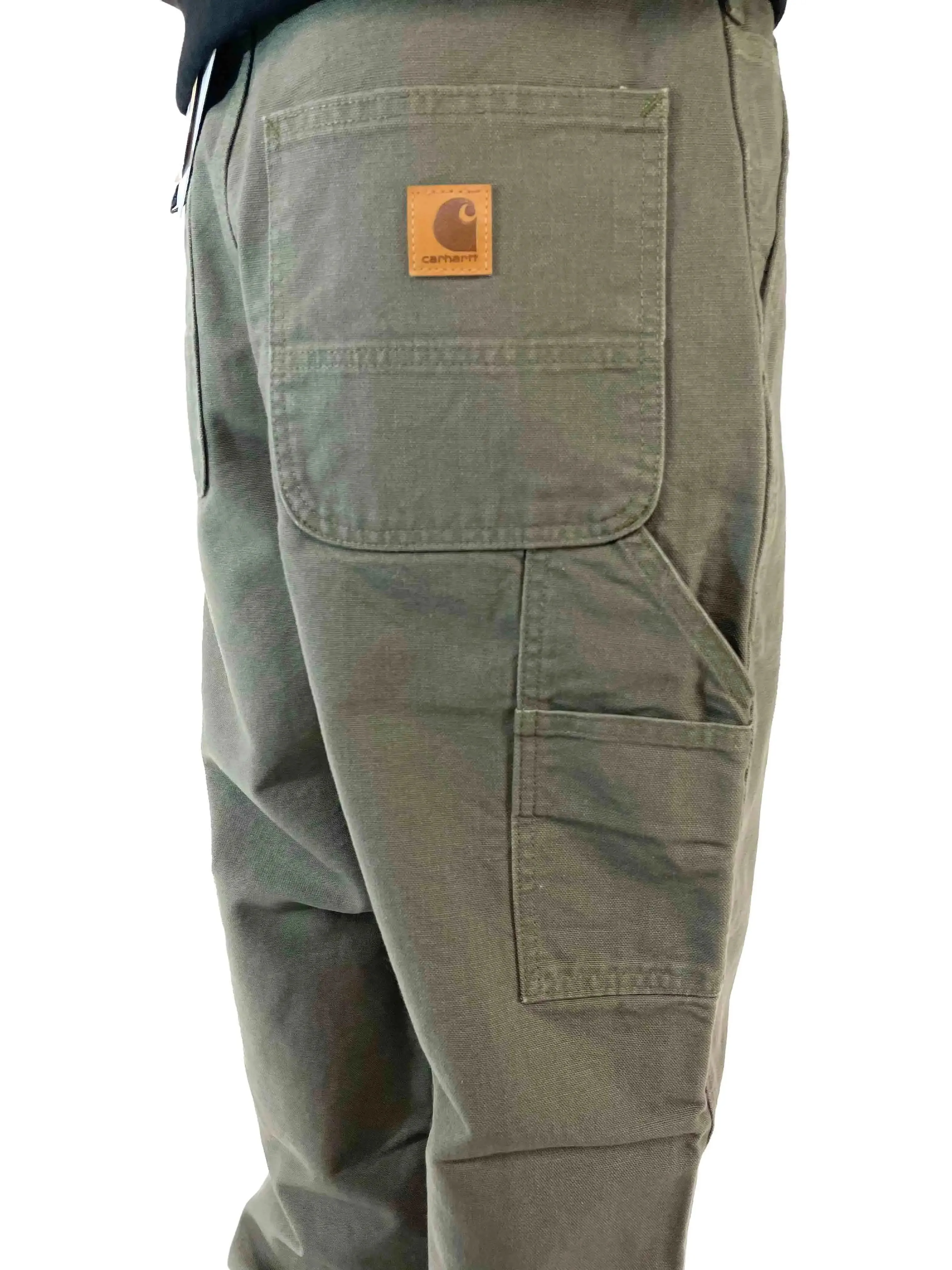 Carhartt Washed Loose Fit Pant Moss