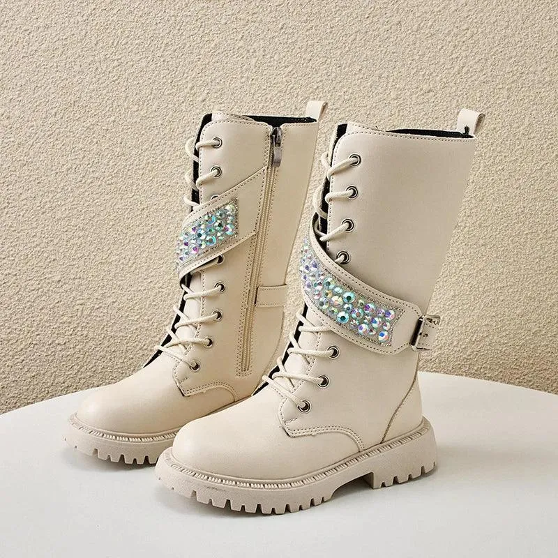 Children's Casual Shoes - High Boots for Catwalk - TSS318