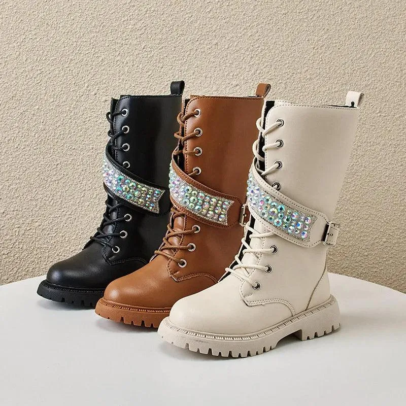 Children's Casual Shoes - High Boots for Catwalk - TSS318