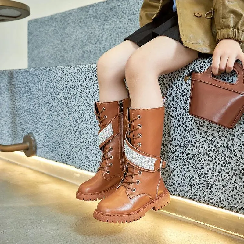 Children's Casual Shoes - High Boots for Catwalk - TSS318