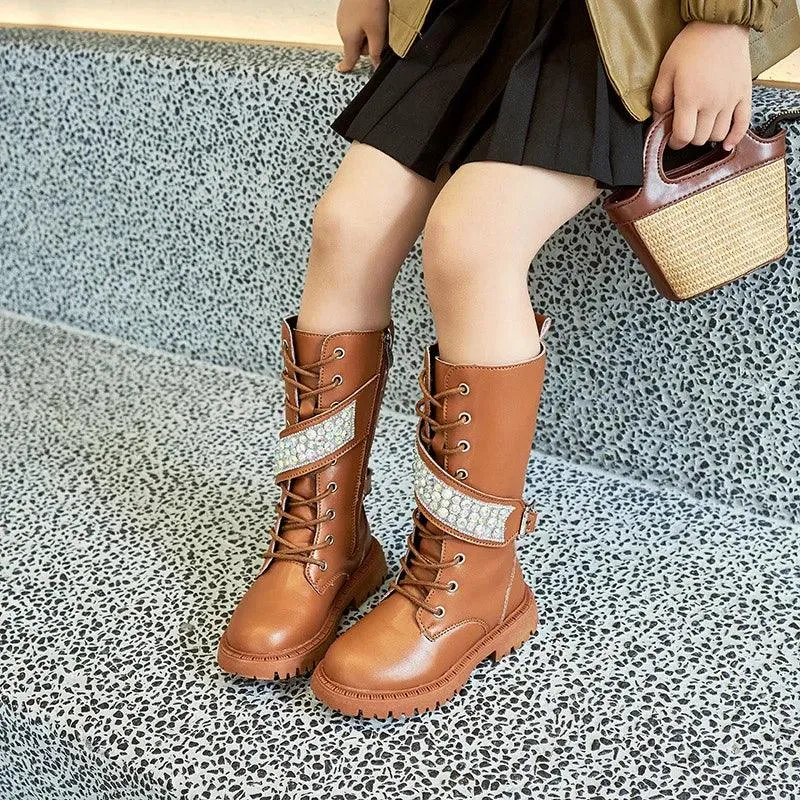 Children's Casual Shoes - High Boots for Catwalk - TSS318