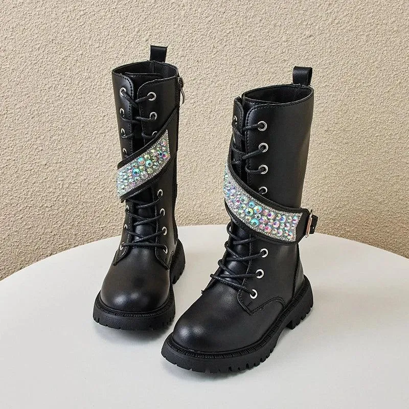 Children's Casual Shoes - High Boots for Catwalk - TSS318