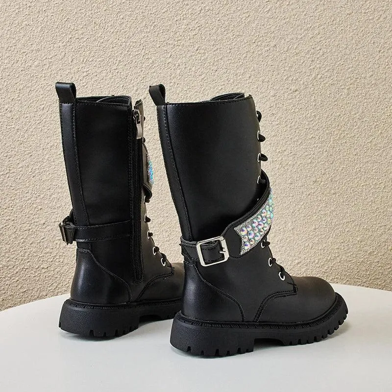 Children's Casual Shoes - High Boots for Catwalk - TSS318