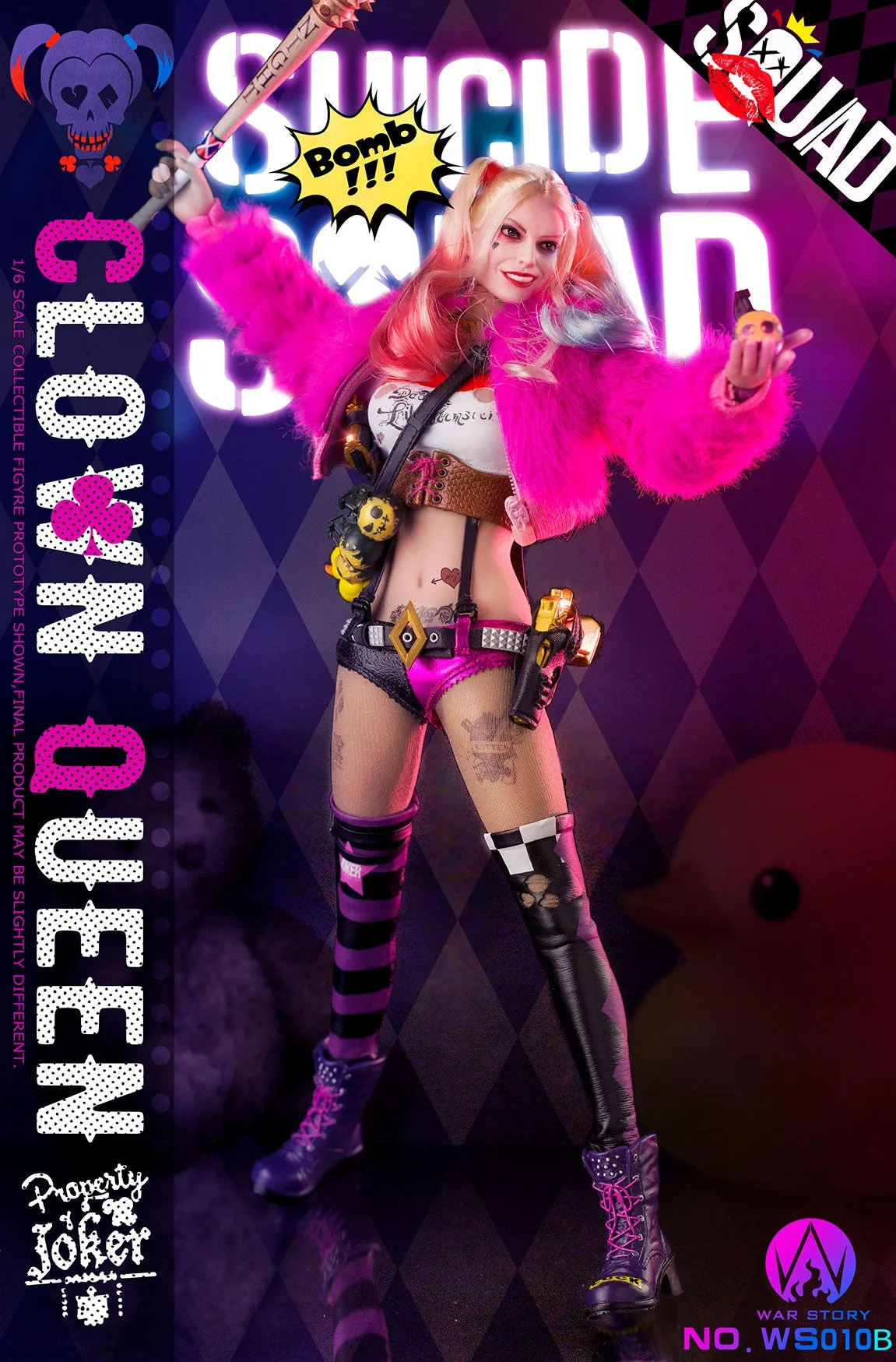 Clown Queen Action Figure (Deluxe Version)