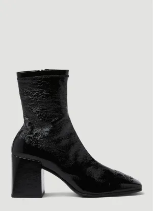 Courrèges Vinyl Ankle Boots