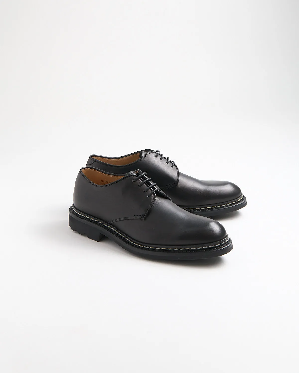 Crocus Reverse Welted Anilcalf Leather Derby Shoes