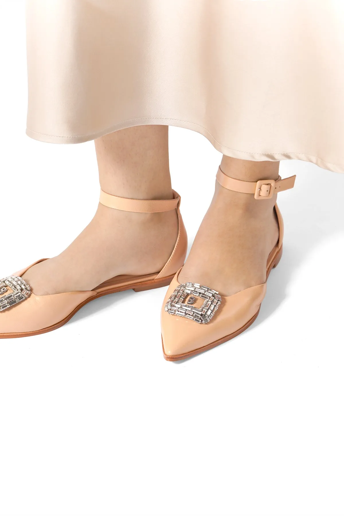 Danica Flat Shoes - Beige