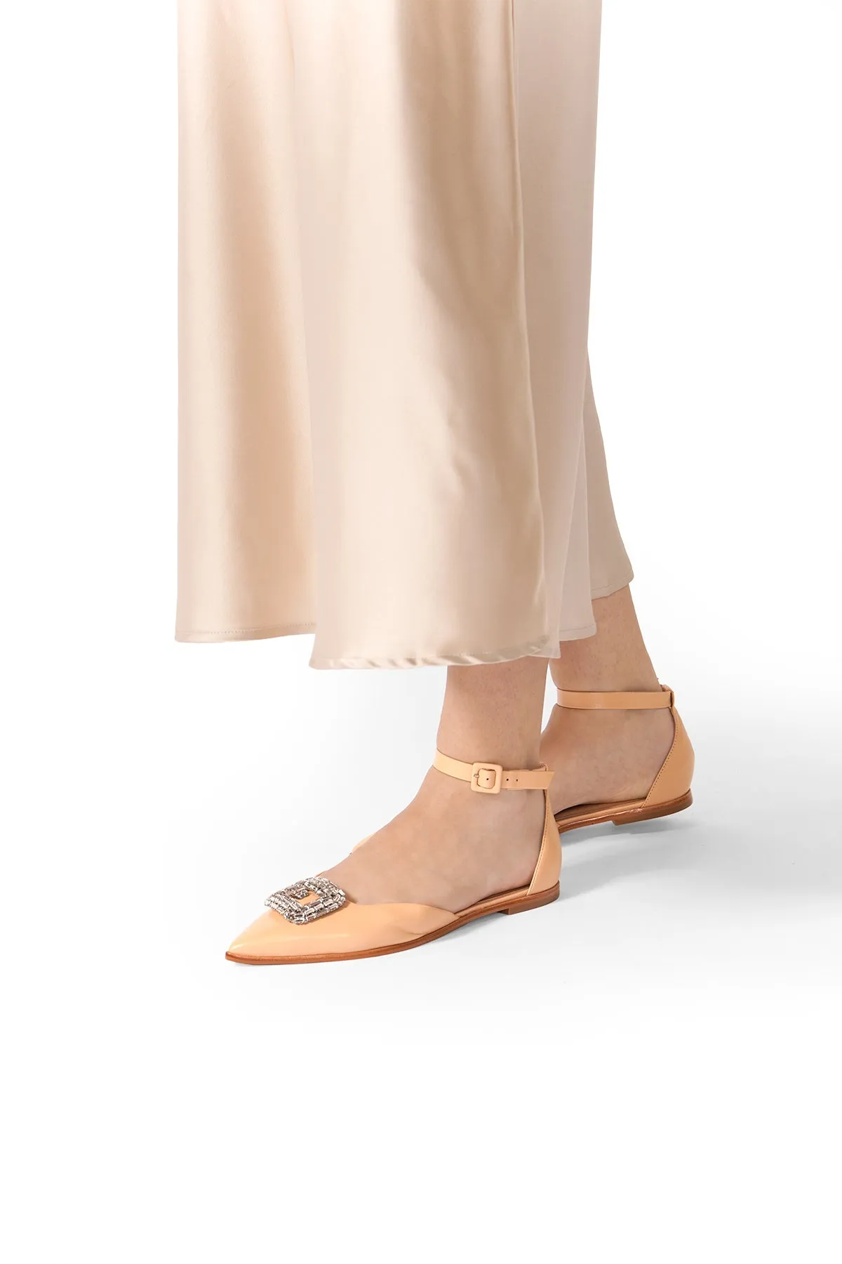 Danica Flat Shoes - Beige