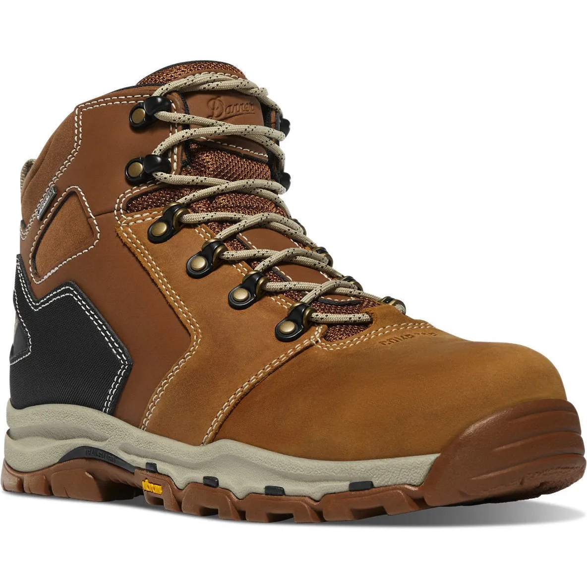 Danner Men's Vicious 4.5" Comp Toe WP Slip Resist Work Boot -Tan- 13886