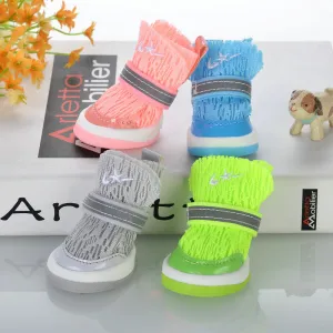 Dog Do Not Drop Paw Small Soft Bottom Breathable Cover Shoes