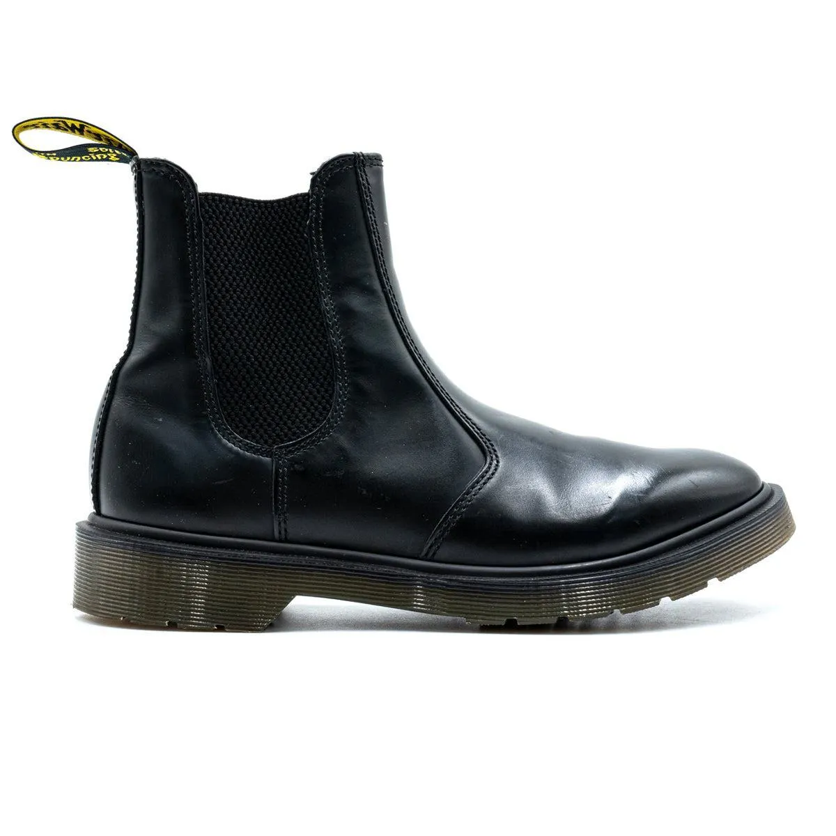 Dr. Martens Smooth Leather Chelsea Ankle Boots Leather Black Colour For Men